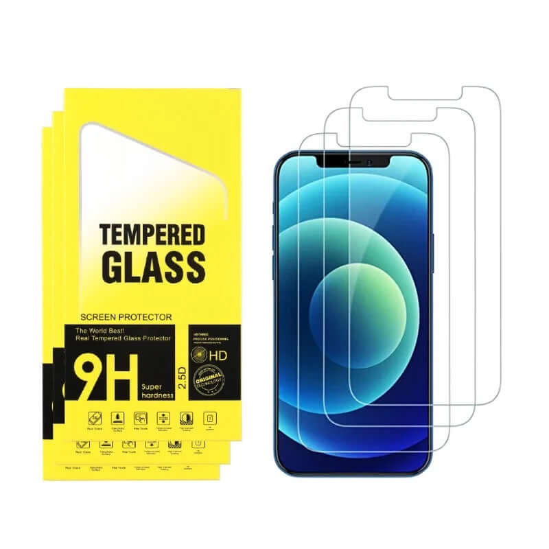 Panzerfolie 9H Schutzglas aus Echt Glas für iPhone XR und iPhone 11 Ultra-klar - Bontalin refurb
