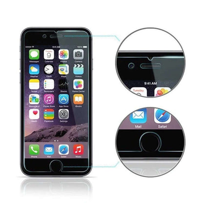 Panzerfolie 9H Schutzglas aus Echt Glas für iPhone XR und iPhone 11 Ultra-klar - Bontalin refurb