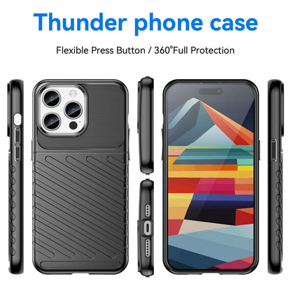 Hülle für iPhone 15 Pro Schwarz Handy Schutz Case Bumper - Bontalin refurb