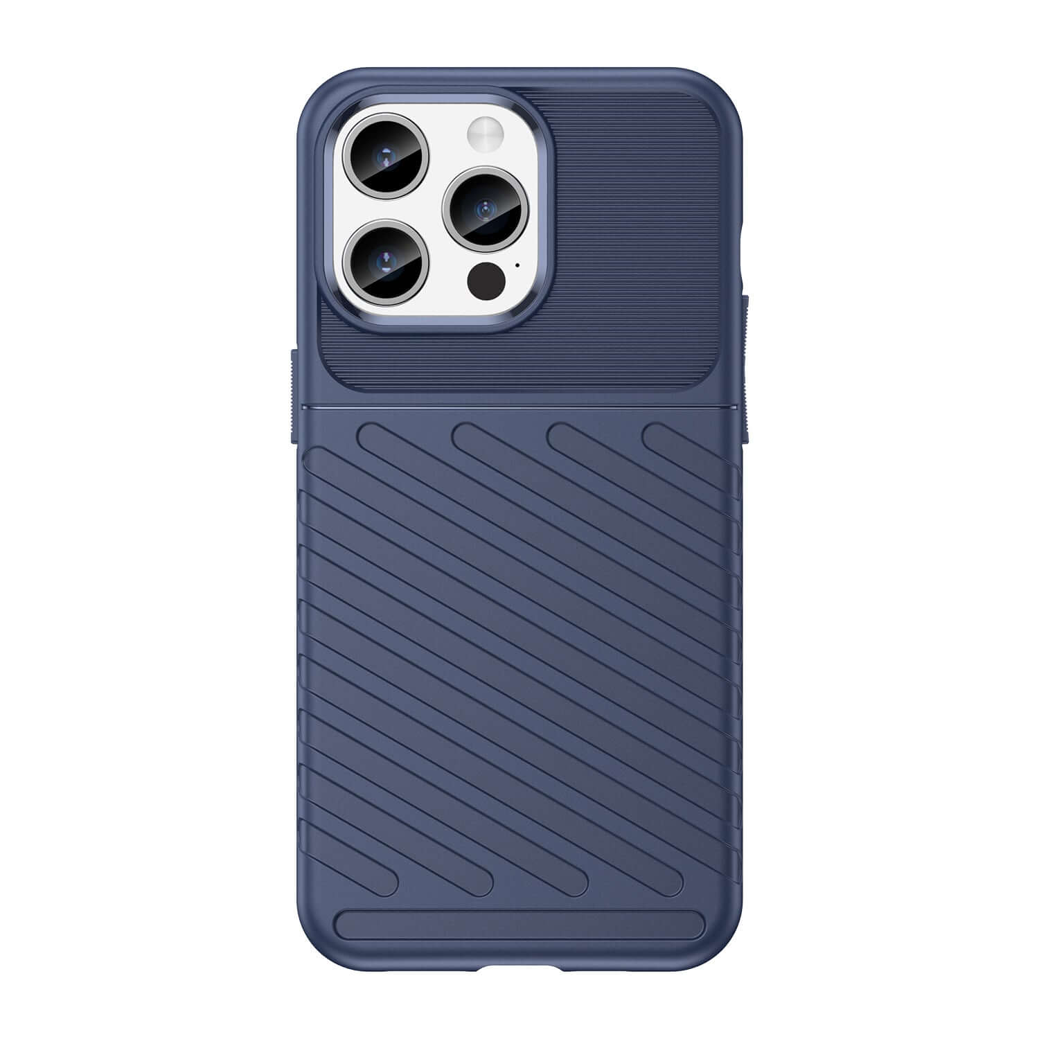 Hülle für iPhone 15 Pro Blau Handy Schutz Case Bumper - Bontalin refurb