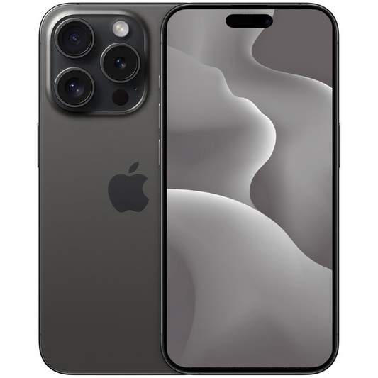 Apple iPhone 15 Pro 128GB - Titan Schwarz