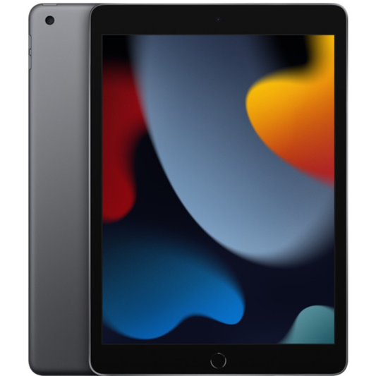 Apple iPad 9. Generation 64GB (2021) WiFi Space Grau (Schwarz)